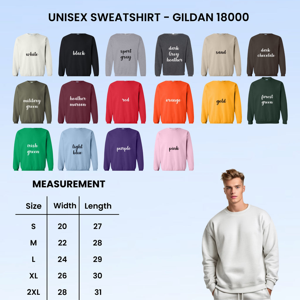 Kişiye Özel Baskılı Sweatshirt